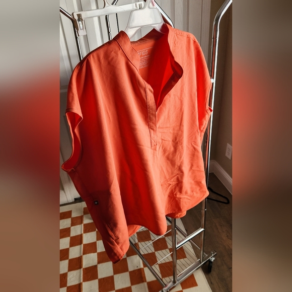 Figs Tops - Figs Sunset Orange 2XL Rafaela